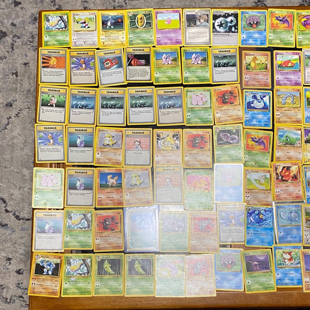 Vintage Pokémon Trading Card Collection